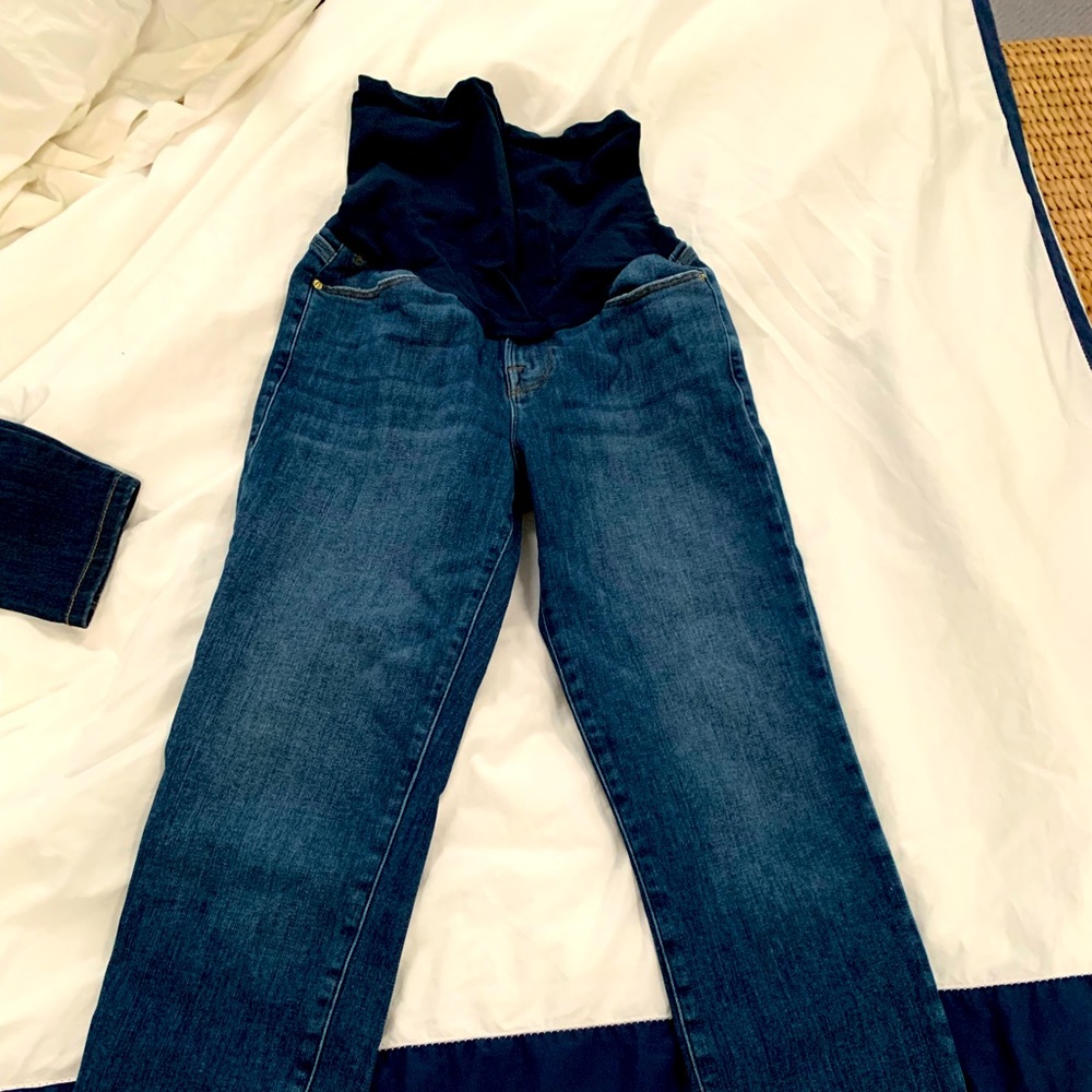 Frame Maternity Jeans Le High Straight Size 29
